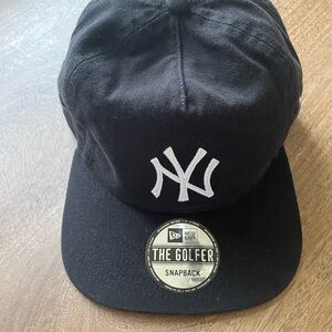 New Era Black Snapback Cap
